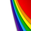 Abstract Rainbow Background Royalty Free Stock Photo