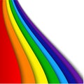 Abstract Rainbow Background Royalty Free Stock Photo