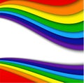 Abstract Rainbow Background Royalty Free Stock Photo