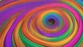 abstract rainbow background _A psychedelic swirl of rainbow colors. Pink, orange, yellow, green, blue, and purple spiraling Royalty Free Stock Photo