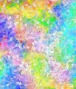 Abstract rainbow-colored mosaic background Royalty Free Stock Photo
