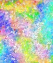 Abstract rainbow-colored mosaic background Royalty Free Stock Photo