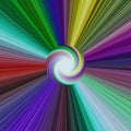 Abstract rainbow colored star background Royalty Free Stock Photo