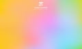 Abstract rainbow colorful smooth blurred gradient mesh background.