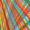 Abstract rainbow curved stripes color background Royalty Free Stock Photo