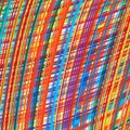 Abstract rainbow curved stripes color background Royalty Free Stock Photo