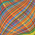 Abstract rainbow curved stripes color background Royalty Free Stock Photo