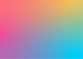 Abstract rainbow gradient smooth background, blur wallpaper template