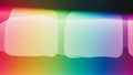 Abstract rainbow gradient with soft rounded rectangular shapes Royalty Free Stock Photo