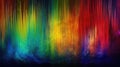 Abstract rainbow on grunge textured surface at sunlight AI generative image