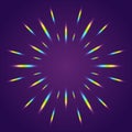 Abstract rainbow lights for Your design Royalty Free Stock Photo