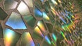 Abstract rainbow mosaic background