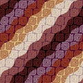 Brown tribal background.