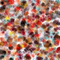 Abstract random spots with white veins. Brown, red, blue and yellow colors