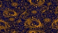 Abstract raster seamless pattern.