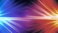 abstract rays of light as a concept for technology, science and entertainment Royalty Free Stock Photo
