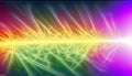 abstract rays of light as a concept for technology, science and entertainment Royalty Free Stock Photo