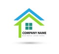 Abstract real estate House roof and home logo vector element icon business Logo, icon for your company