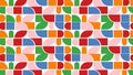 abstract rectangel shape design seamless pattern texture for presentation, Simple composition for web design, branding,