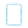 Abstract rectangular frame vector illustration Royalty Free Stock Photo