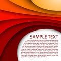 Abstract red background