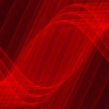 Abstract red background. Abstract red pattern. Bright red lines. Raster bitmap.