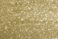 Sparkly glitter, golden background bokeh effect Royalty Free Stock Photo