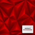 Abstract red background pyramid Royalty Free Stock Photo