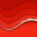 Abstract red background. Vector Illustration Royalty Free Stock Photo