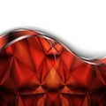 Abstract red background. Vector Illustration Royalty Free Stock Photo