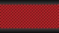 Abstract Red and Black Checkered Pattern Digital Background Design Royalty Free Stock Photo