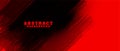 Abstract red and black grunge background design Royalty Free Stock Photo