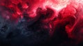 Abstract Red and Black Swirling Nebula Texture Royalty Free Stock Photo