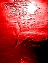 Abstract red and black textured, background wallpaper. Royalty Free Stock Photo
