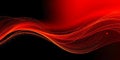 Abstract Red and Black Wave Design with Particles Royalty Free Stock Photo