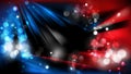 Abstract Red and Blue Blurred Lights Background Image Royalty Free Stock Photo