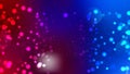 Abstract Red and Blue Bokeh Defocused Lights Background Royalty Free Stock Photo