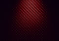 Abstract red carbon fiber textured material design Royalty Free Stock Photo