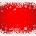 Abstract red Christmas background