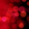 Abstract red christmas lights on background Royalty Free Stock Photo