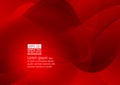 Abstract red color geometric modern design vector background eps10 Royalty Free Stock Photo