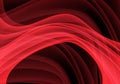 Abstract red curve wave light motion technology futuristic background vector Royalty Free Stock Photo