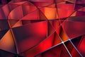 Abstract red 3D background