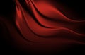 Abstract red 3d wave background.