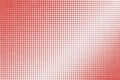 Abstract red dots pattern with gradient halftone effect Royalty Free Stock Photo