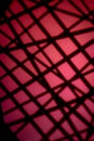 Abstract red geometric gobo light pattern Royalty Free Stock Photo