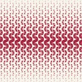 abstract red geometric halftone triangle gradient pattern Royalty Free Stock Photo