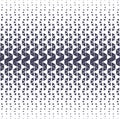 Abstract red geometric halftone triangle gradient pattern background Royalty Free Stock Photo