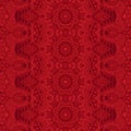 Abstract red geometrical background seamless pattern vector Royalty Free Stock Photo
