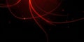Abstract Red Glowing Lines Dark Background Design Royalty Free Stock Photo